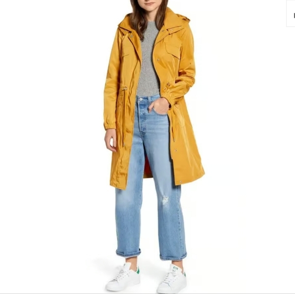 Avec Les Filles Jackets & Blazers - {Avec Les Filles} Water Resistant Hooded Coat - Size XL